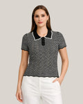Camisa Polo Manga Corta Mujer