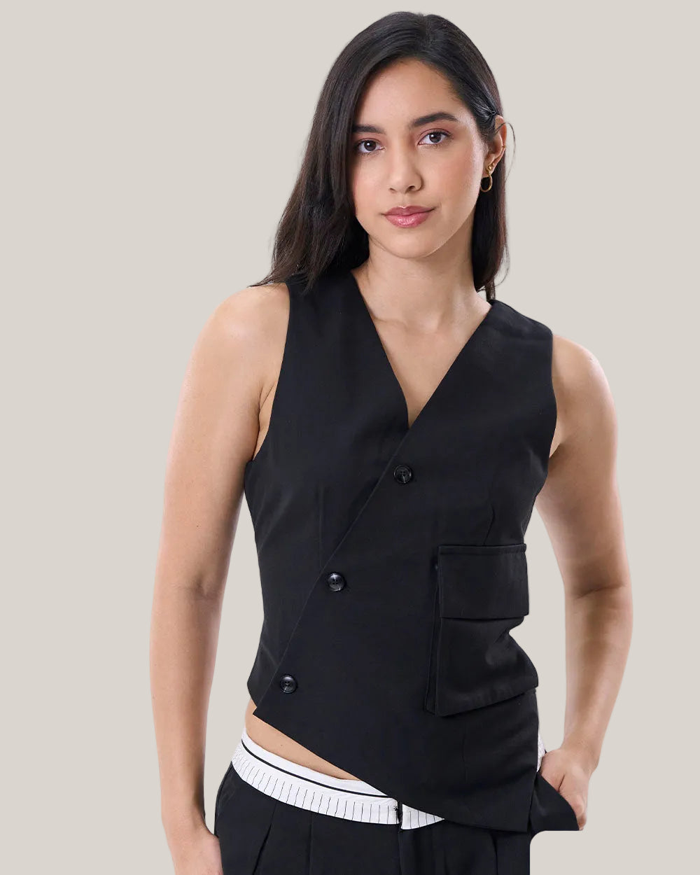 Chaleco Sin Manga Mujer