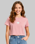 Crop Top Oversize Fit Juvenil Niña