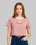 Crop Top Oversize Fit Juvenil Niña