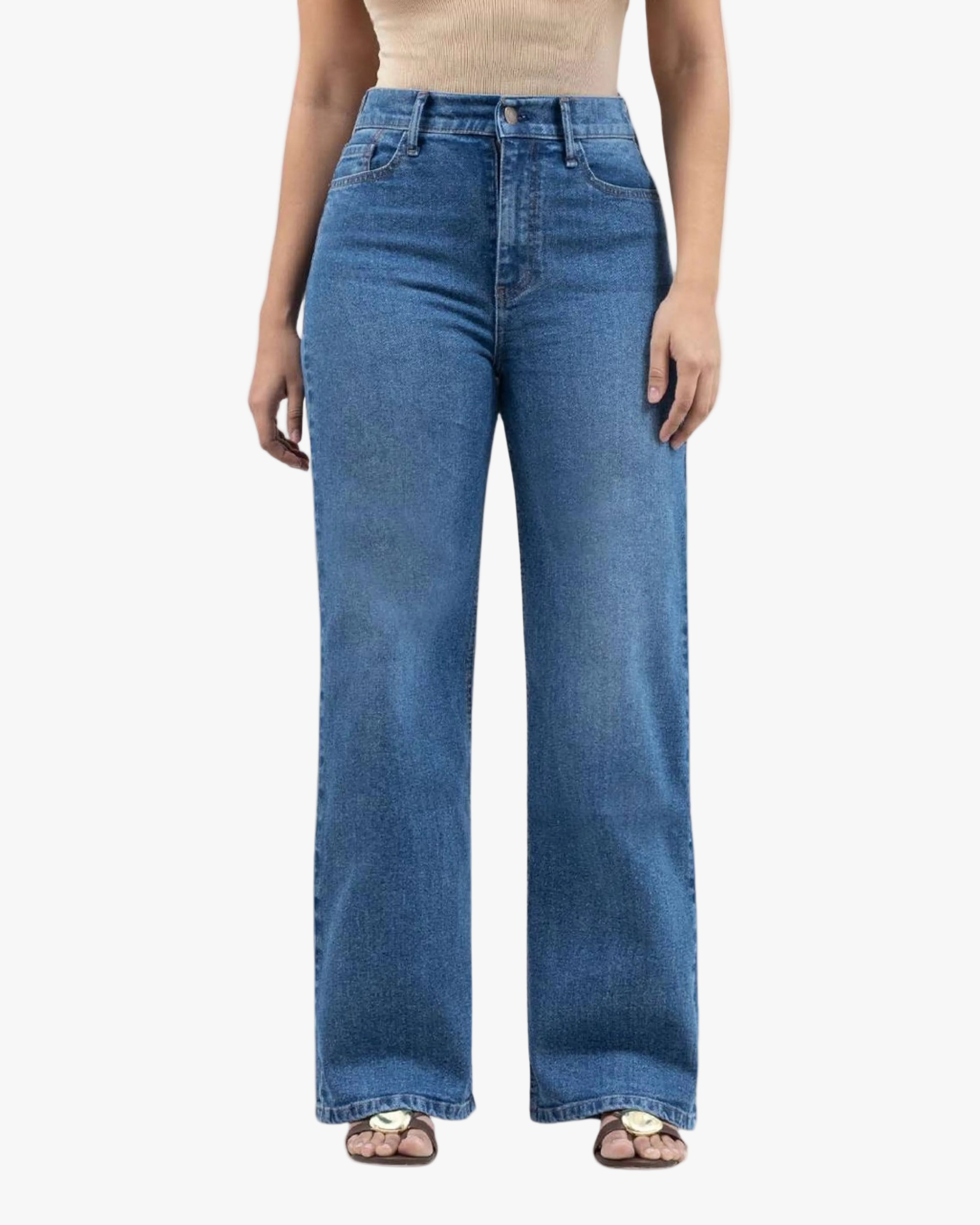 Jean Wide Leg Mujer