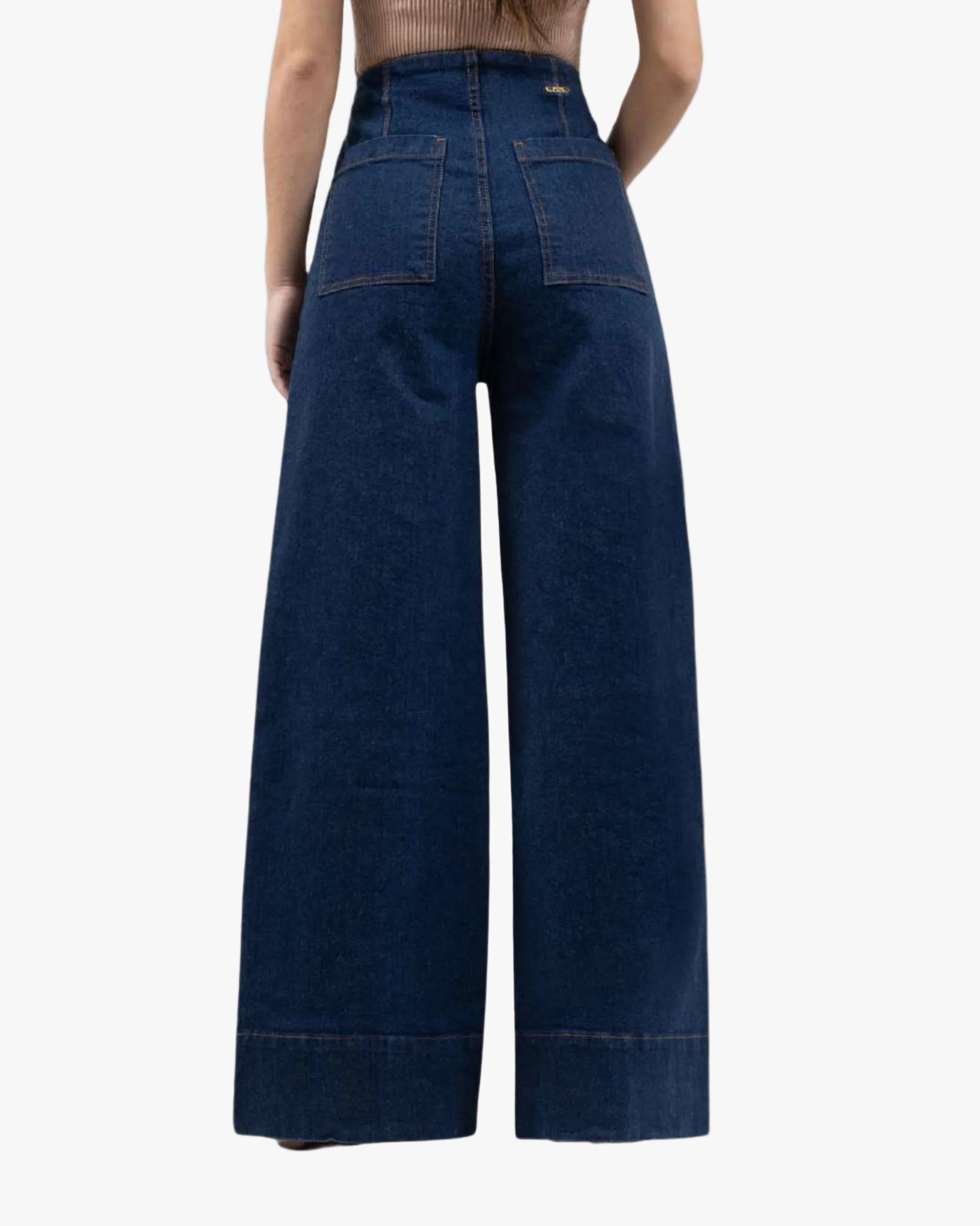 Jean Super Wide Leg Mujer
