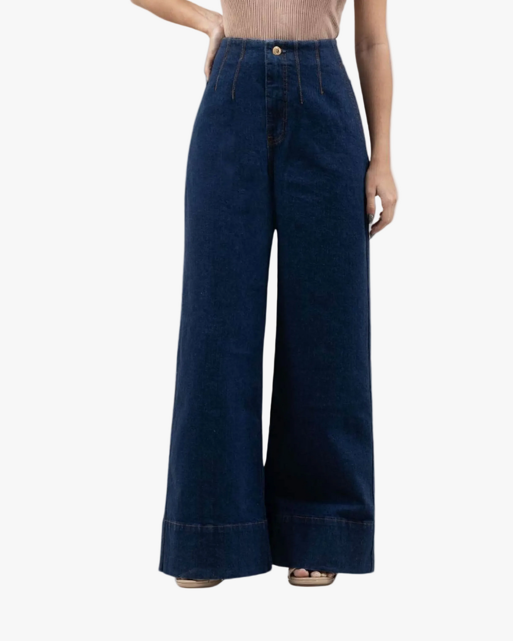 Jean Super Wide Leg Mujer