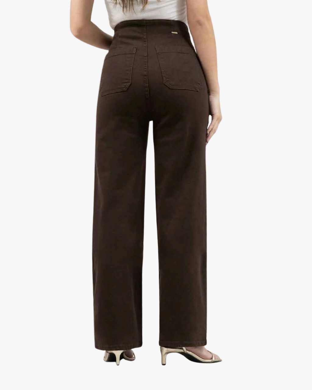 Jean Slim Wide Leg Mujer