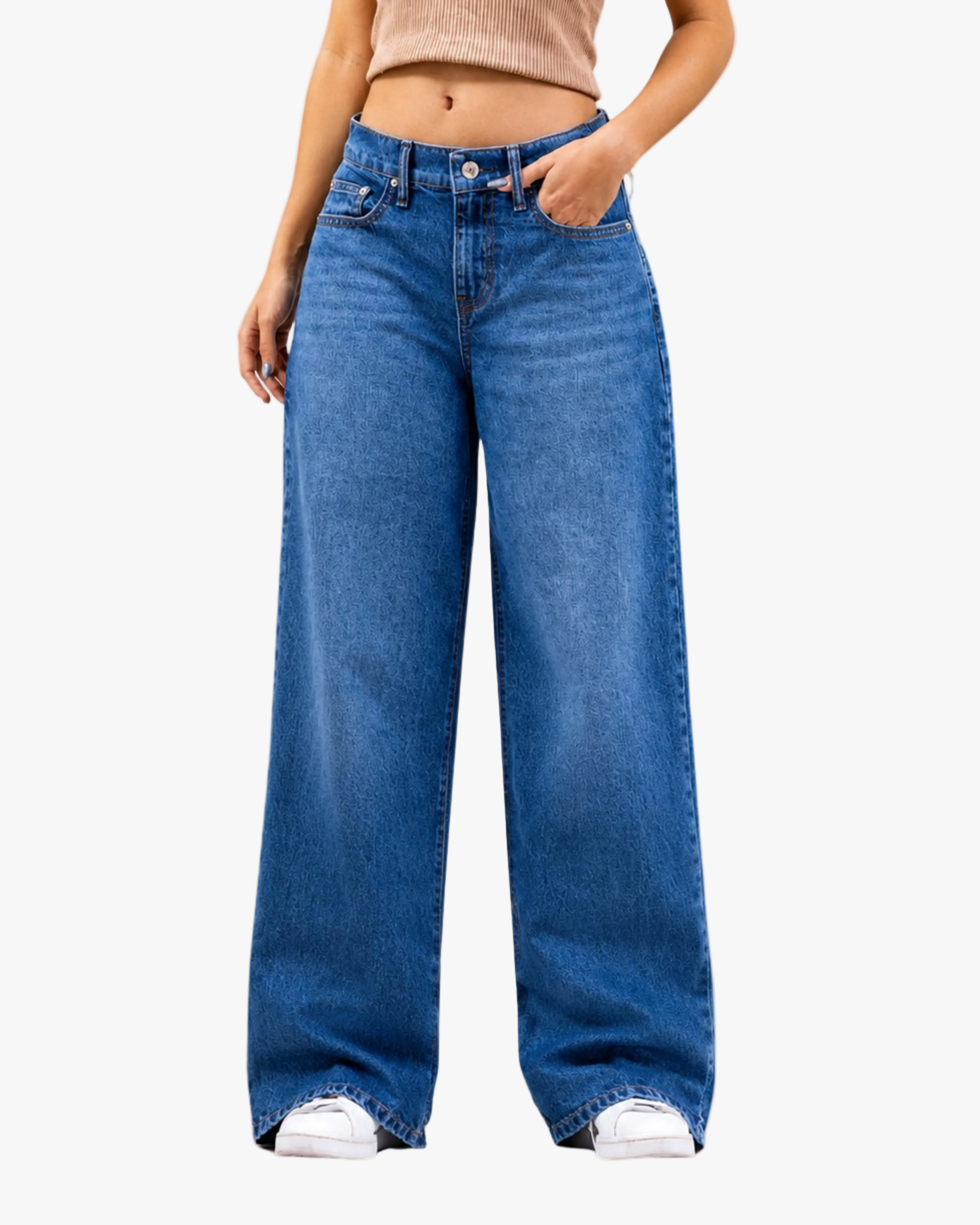 Jean Petite Baggy Fit Mujer