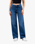Jean Mid Rise Relax Mujer