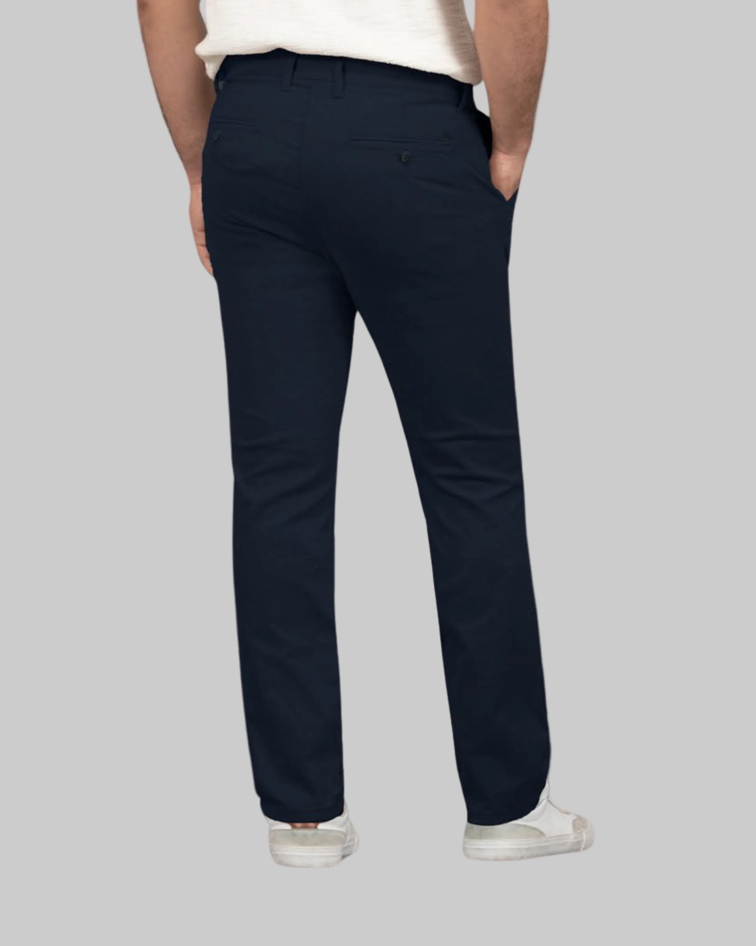 Pantalon Twill Straight Fit Hombre