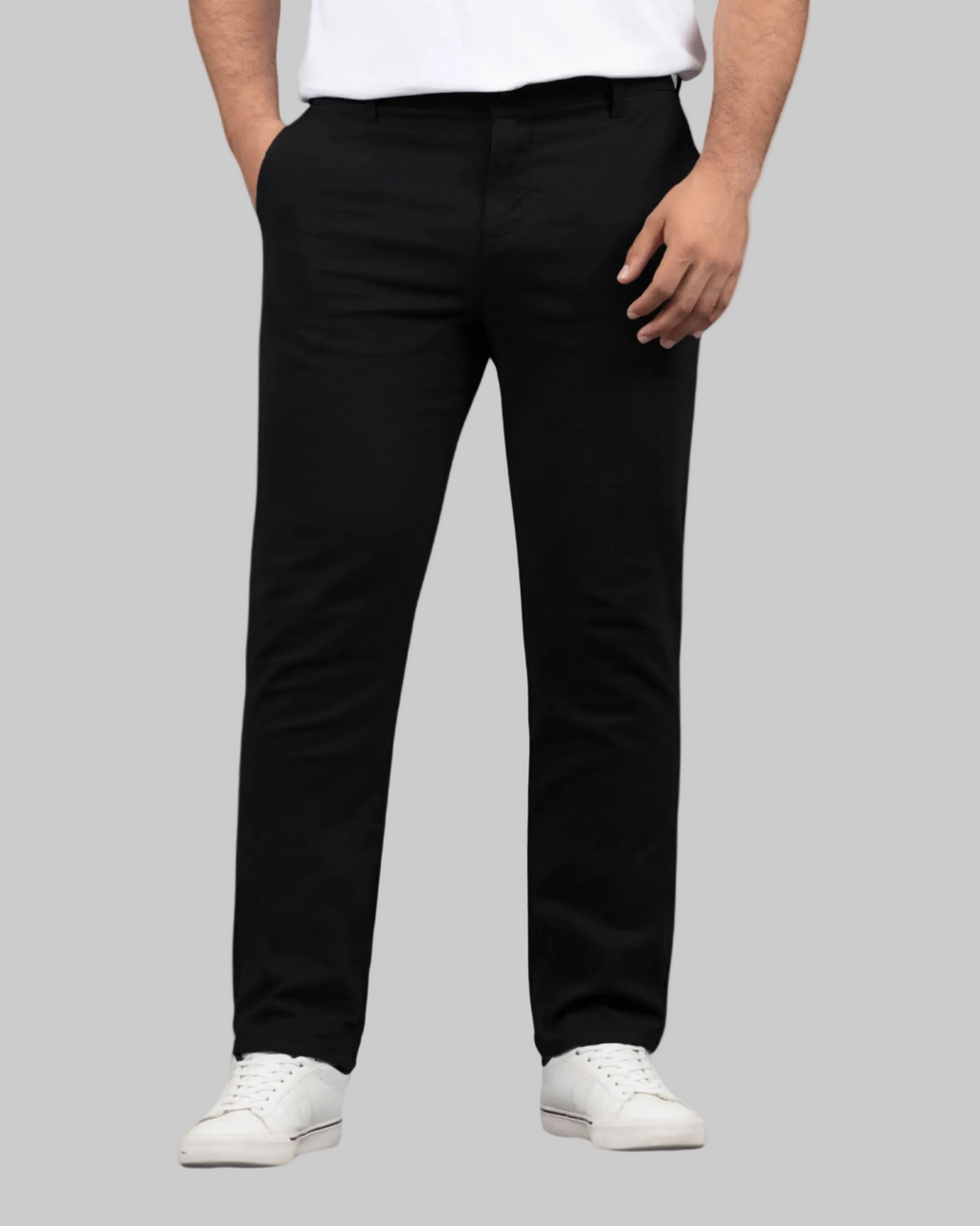 Pantalon Twill Straight Fit Hombre
