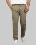Pantalon Twill Straight Fit Hombre