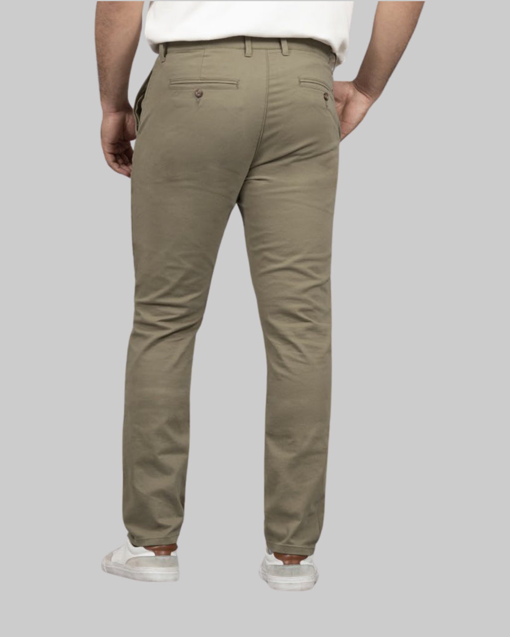 Pantalon Twill Slim Fit Hombre