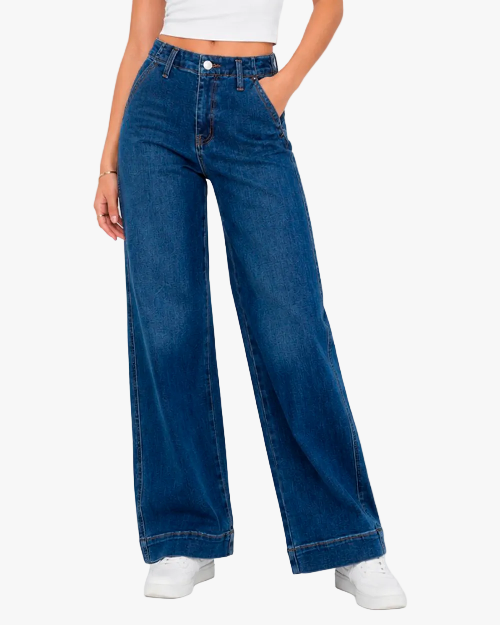 Jean Straight Fit Mujer