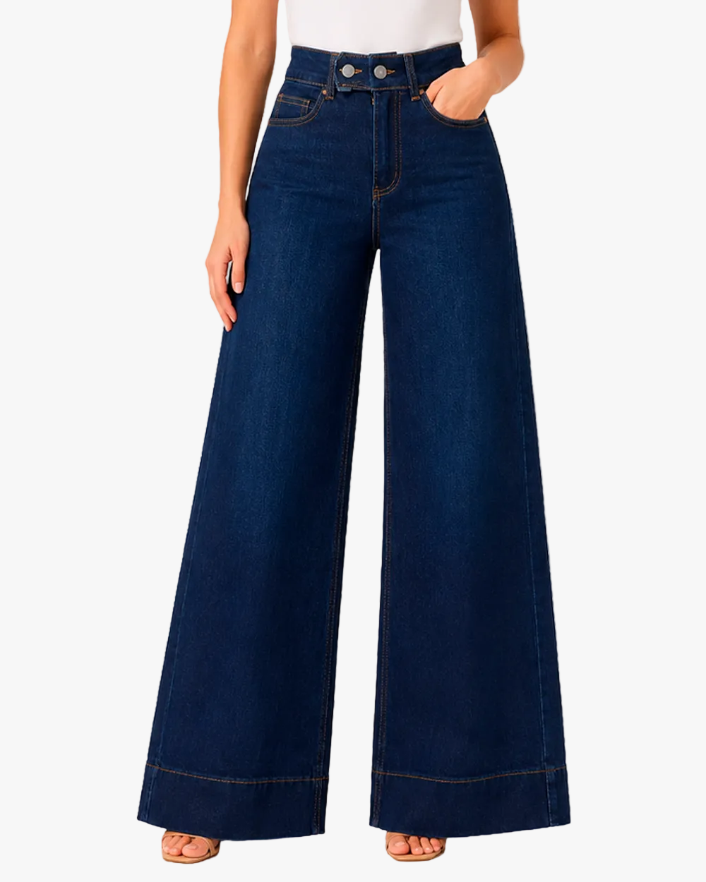 Jean Super Wide Leg Mujer