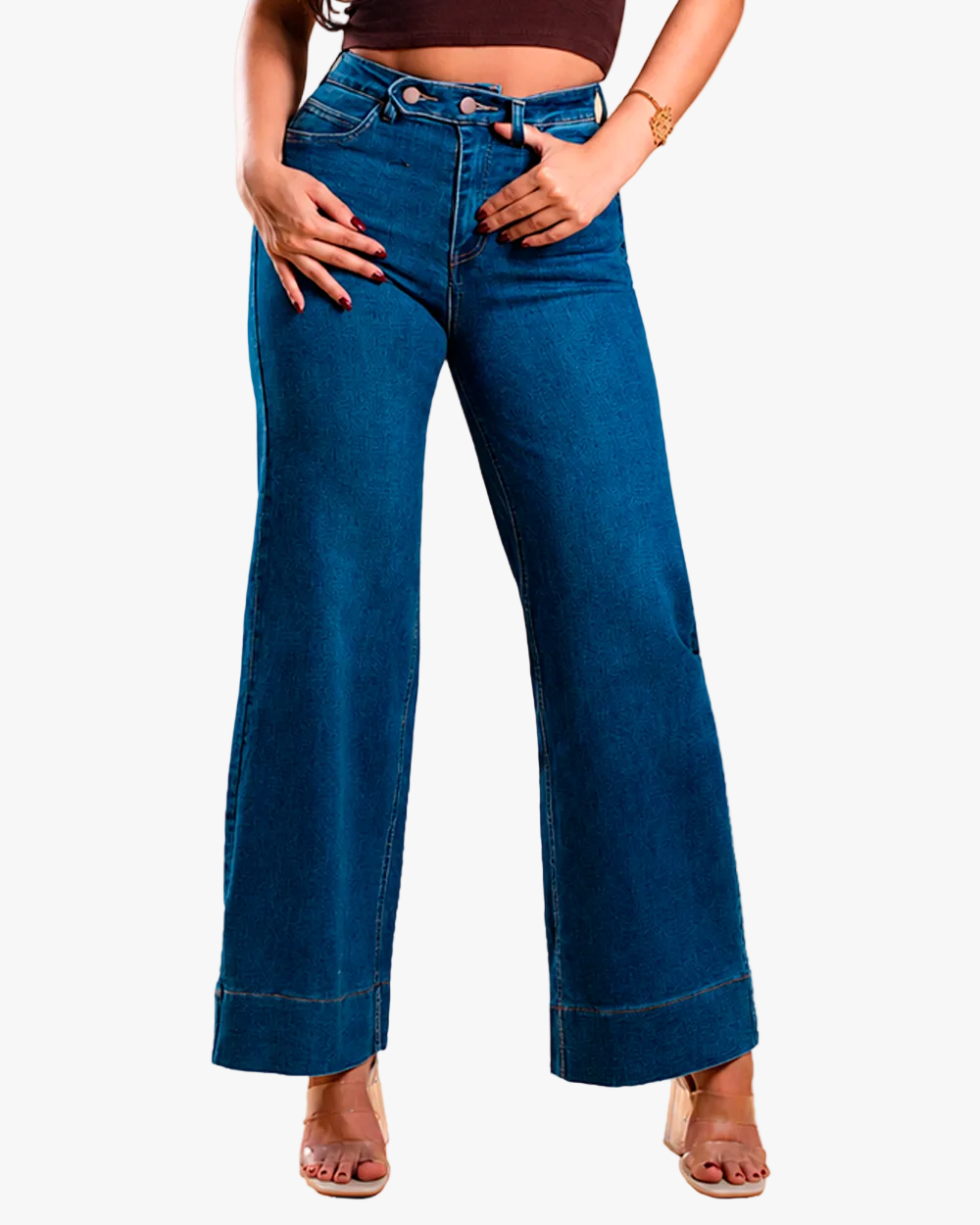 Jean Super Wide Leg Mujer