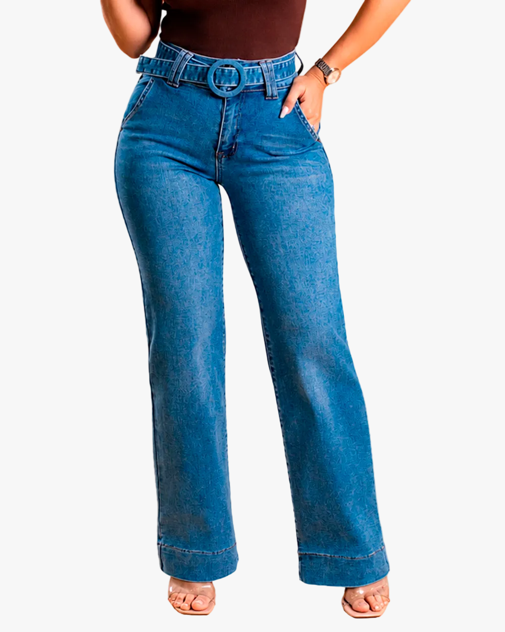 Jean Wide Leg Mujer