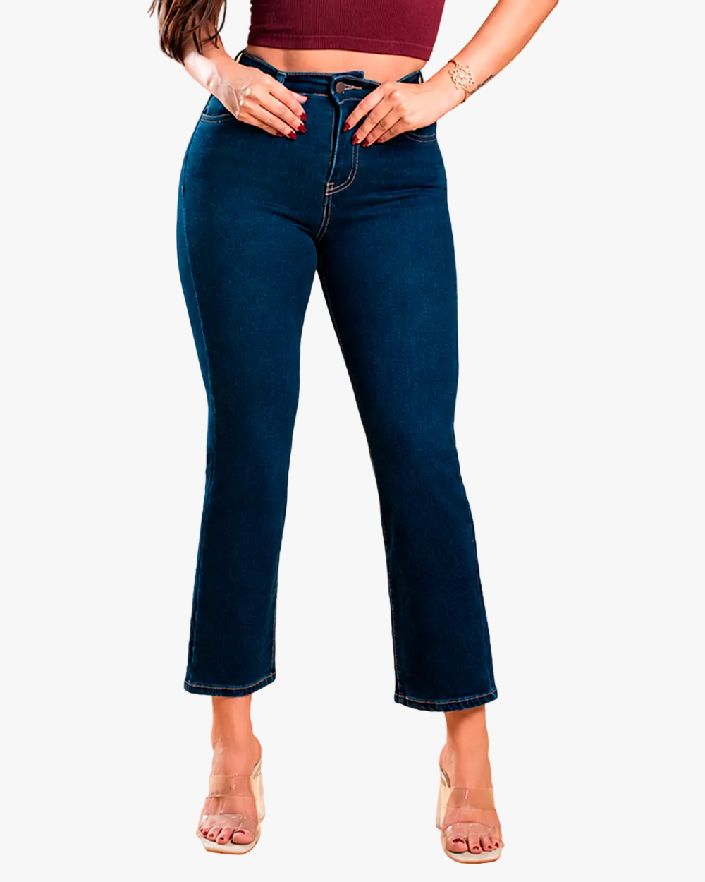 Jean Petite Straight Fit Mujer