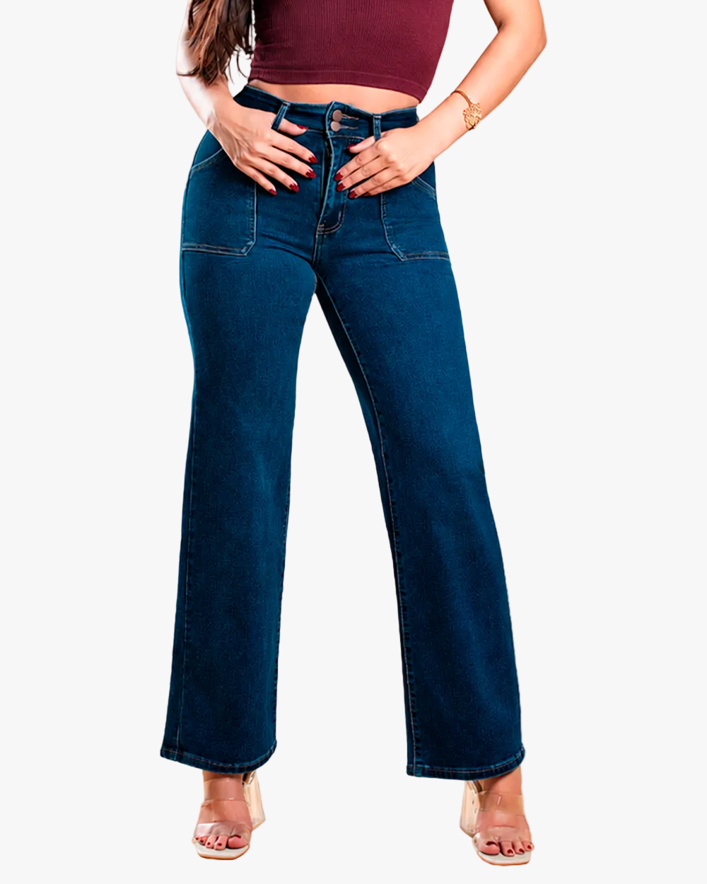 Jean Wide Leg Mujer