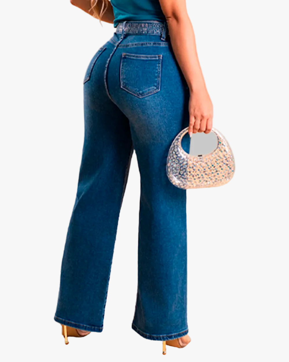 Jean Super Wide Leg Mujer