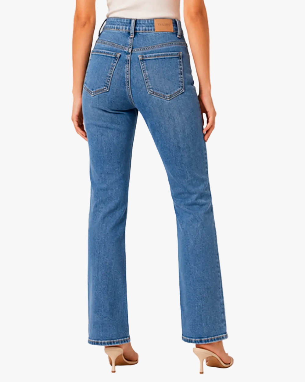 Jean Straight Fit Mujer