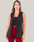 Blazer Sin Manga Mujer