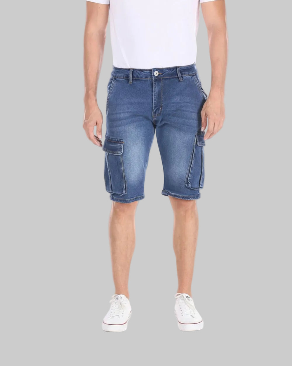 Short Denim Cargo
