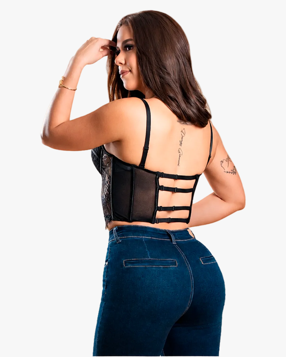 Corset Con Tirantes Mujer