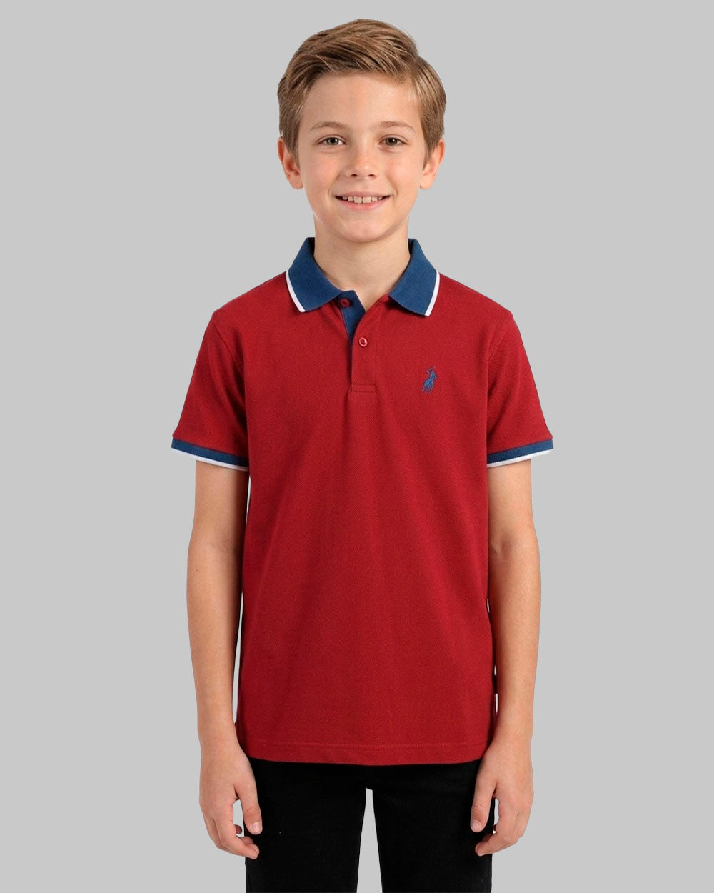 Camisa Polo Pique Juvenil Niño