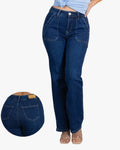 Jean Straight Fit Mujer