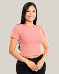 Blusa Manga Corta Mujer