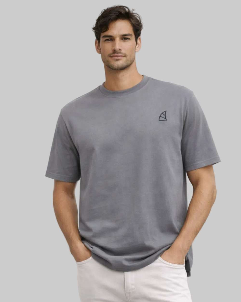 Camiseta Manga Corta Oversize Fit Hombre