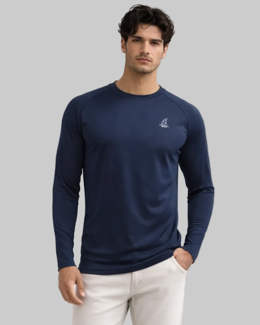 Camiseta Manga Larga Sport Hombre