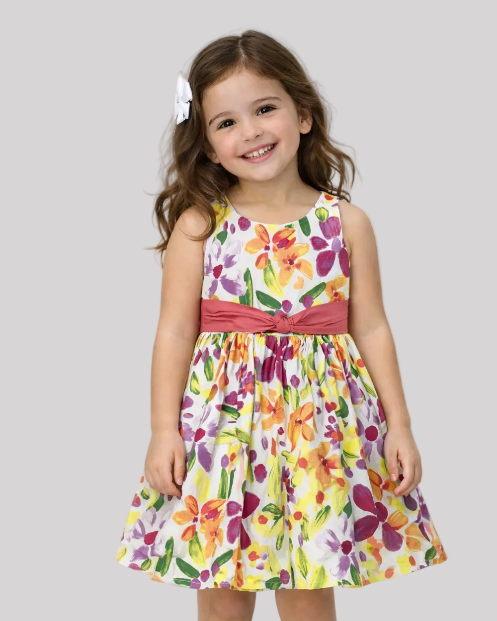 Vestido Sin Manga Niña