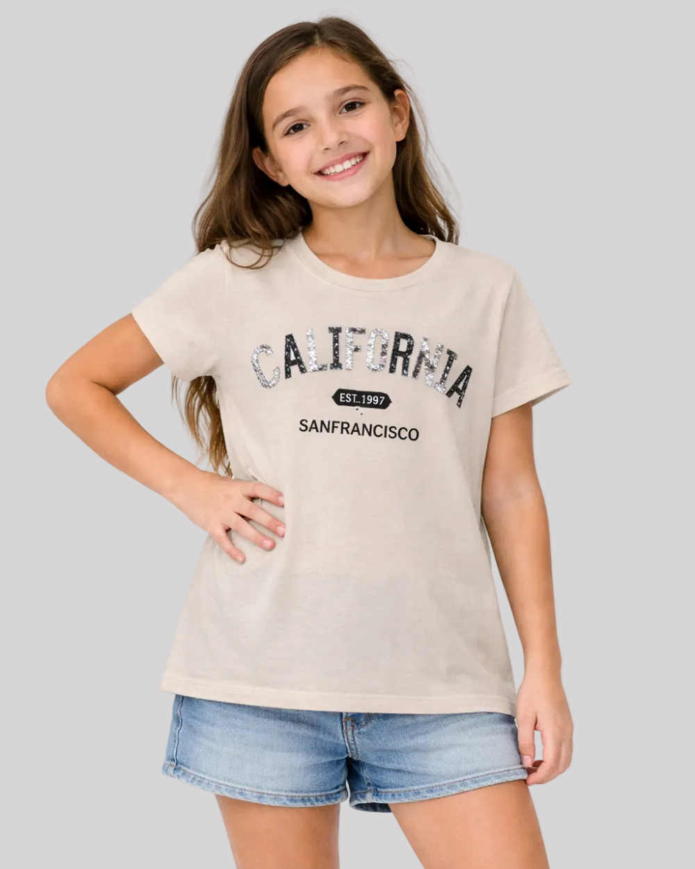 Camiseta Manga Corta Niña