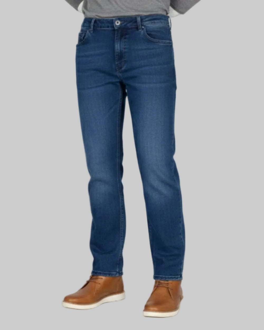 Jean Straight Fit Plus Hombre