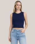 Crop Top Sin Manga Mujer