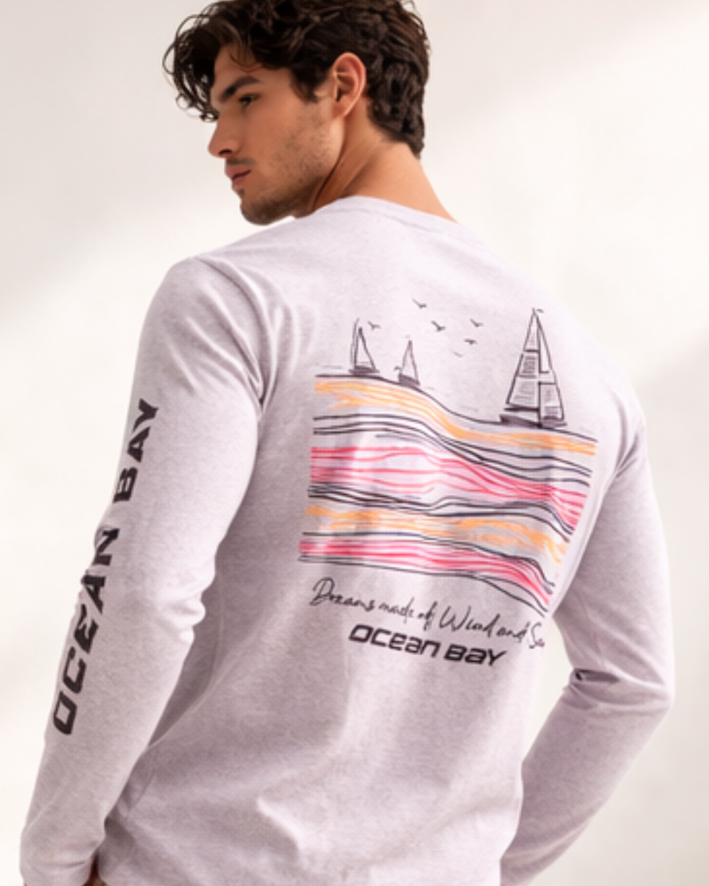 Camiseta Manga Larga Hombre