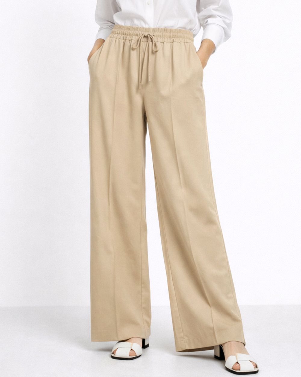 Pantalón Straight Fit Plus Mujer