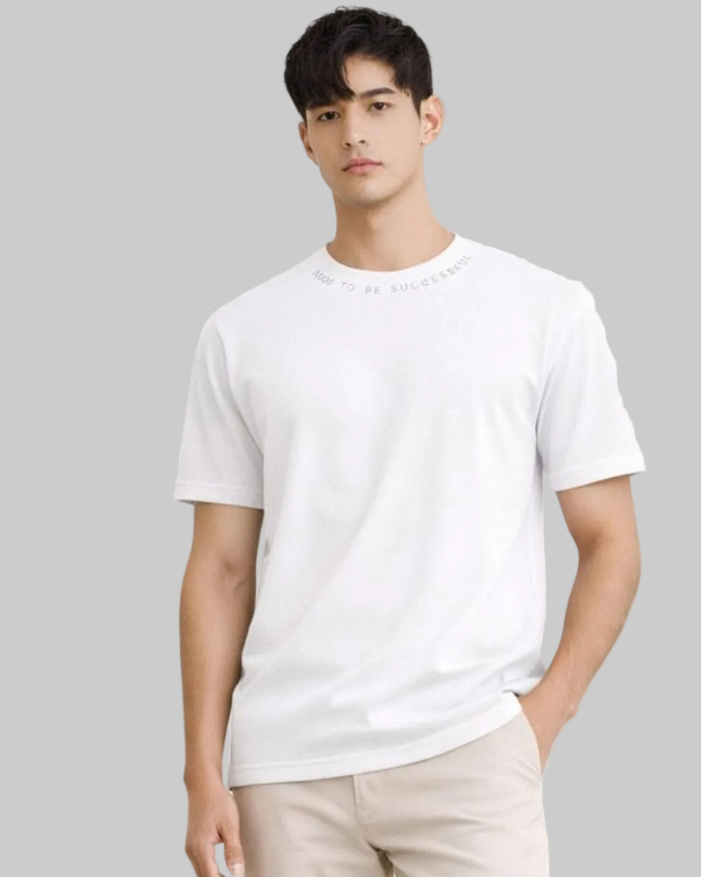 Camiseta Manga Corta Oversize Fit Hombre