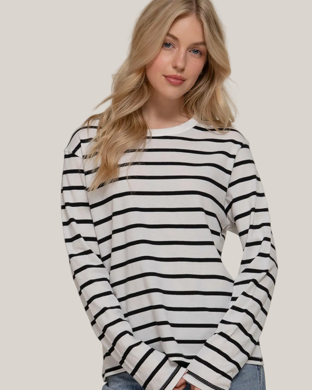 Blusa Manga Larga Mujer