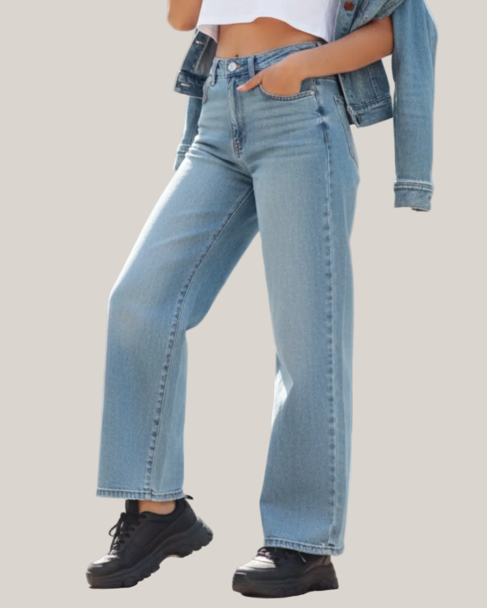 Jean Straight Mujer