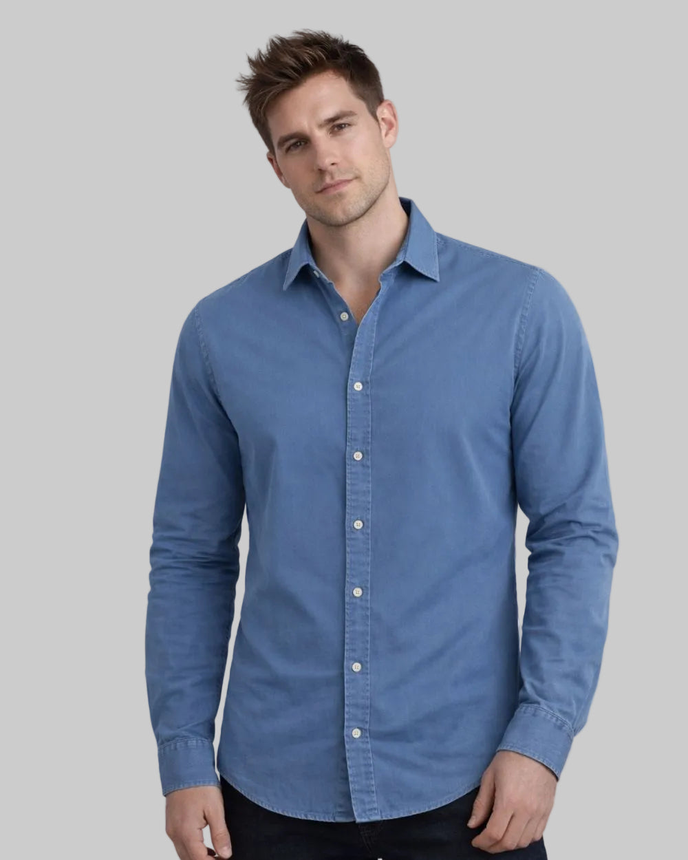 Camisa Manga Larga Hombre