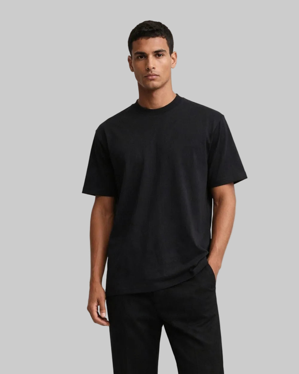 Camiseta Manga Corta Oversize Fit Hombre