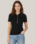 Blusa Manga Corta Mujer