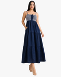 Vestido Sin Manga Mujer