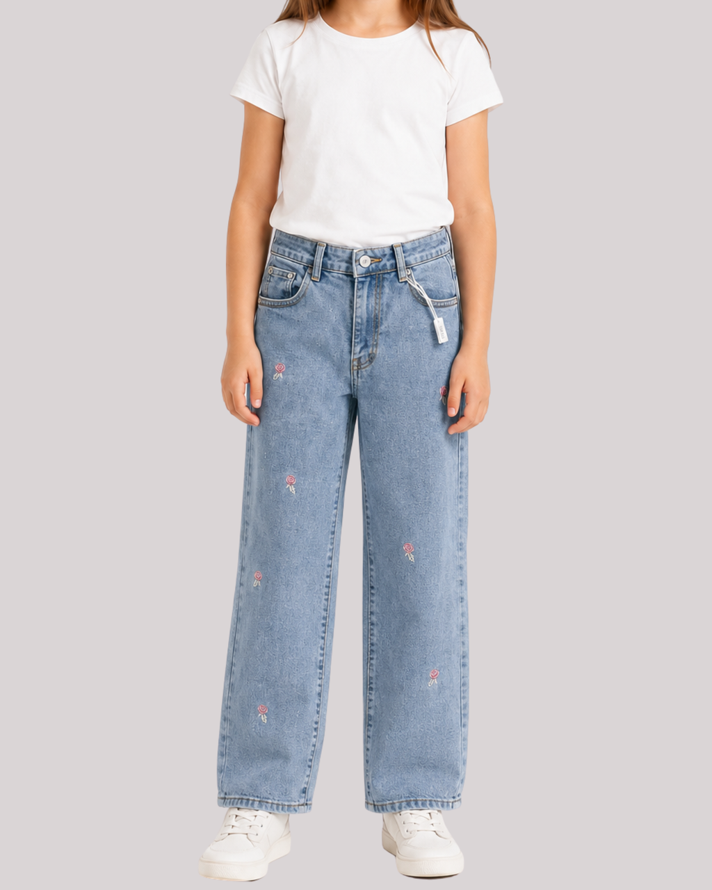 Jean Wide Leg Juvenil Niña