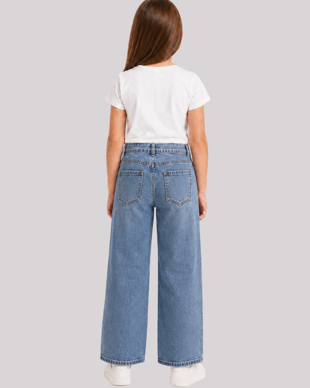 Jean Wide Leg Juvenil Niña