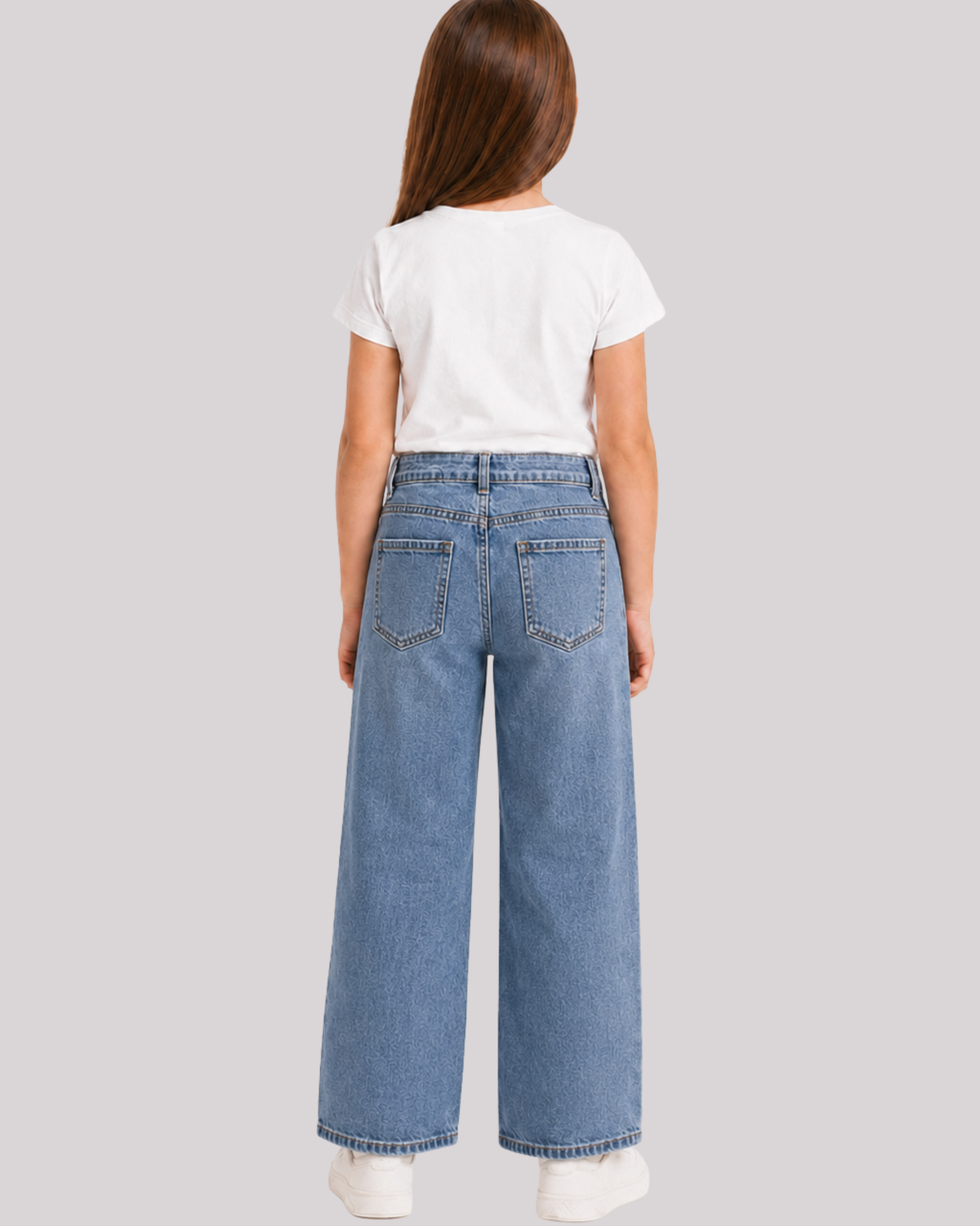 Jean Wide Leg Juvenil Niña