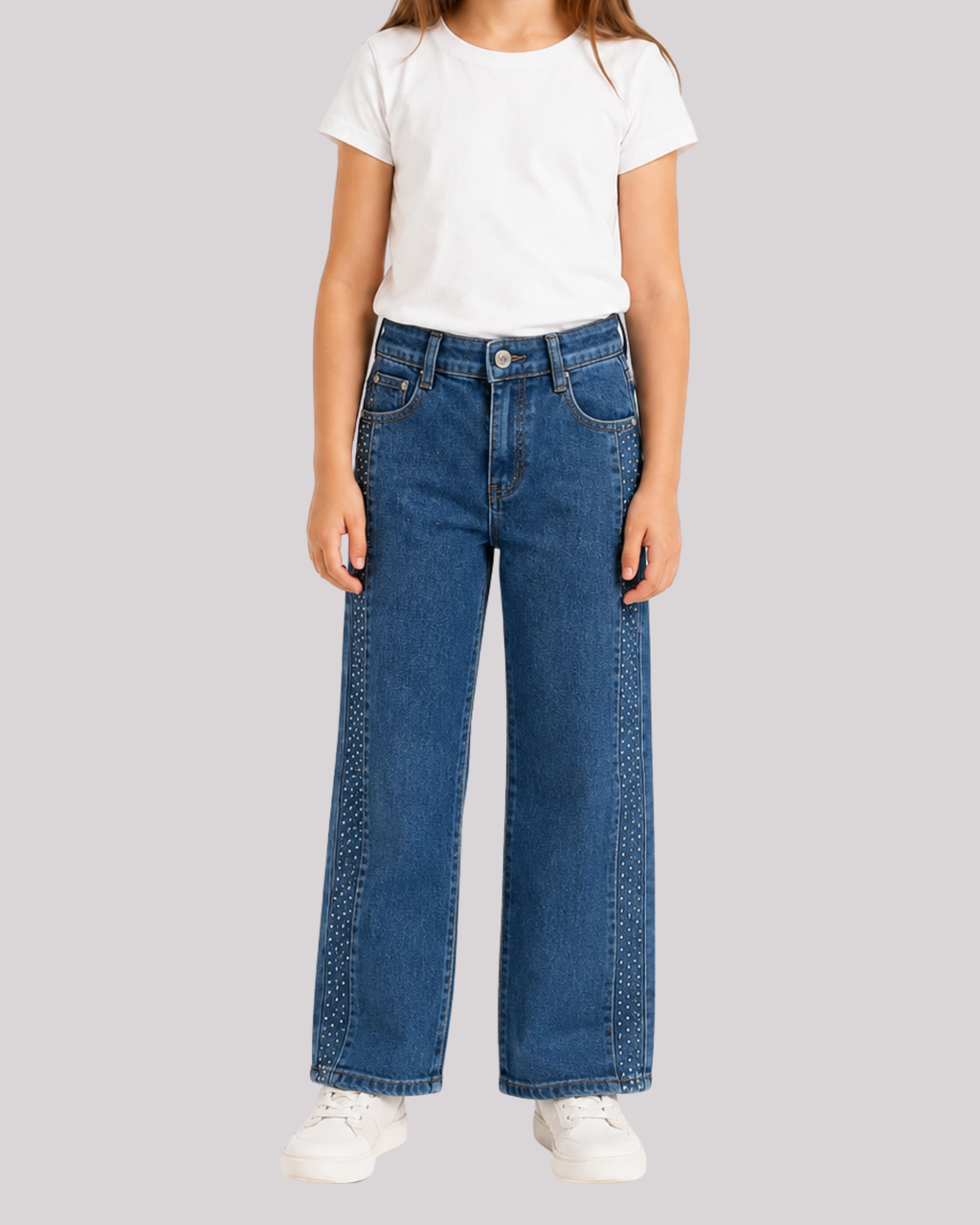 Jean Wide Leg Juvenil Niña