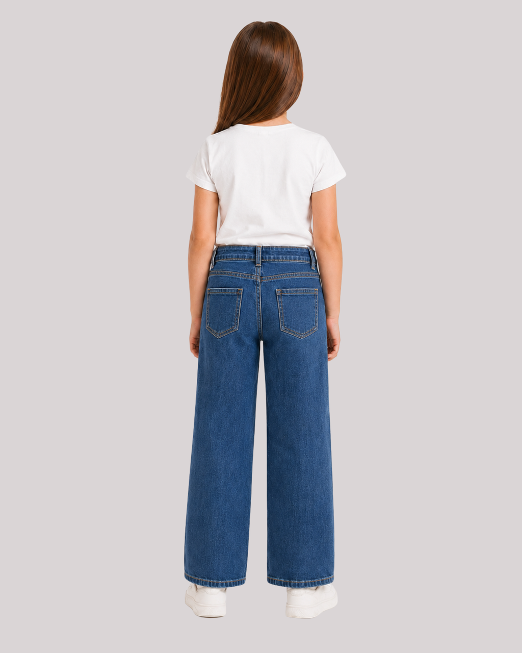 Jean Wide Leg Juvenil Niña
