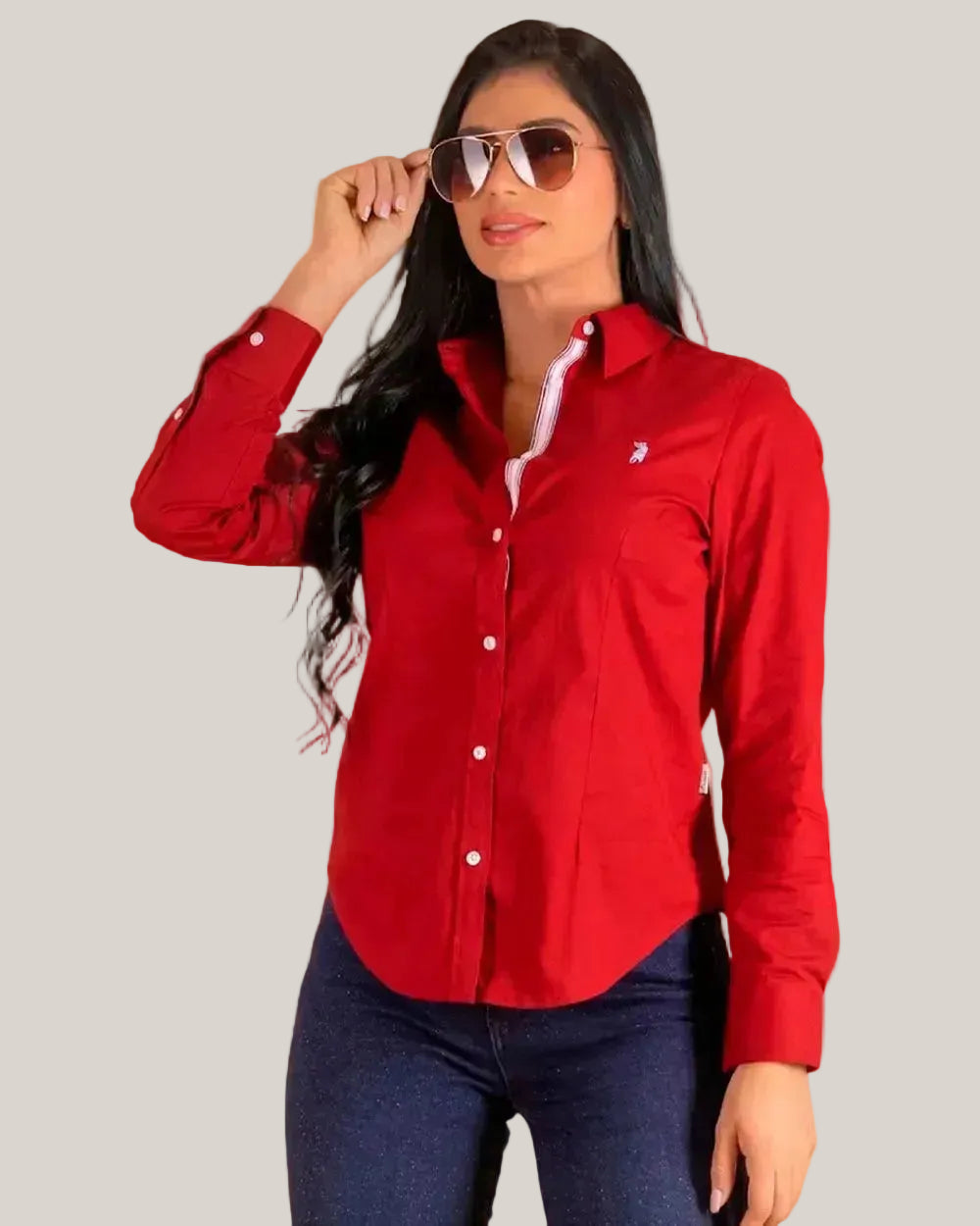 Blusa Manga Larga Mujer