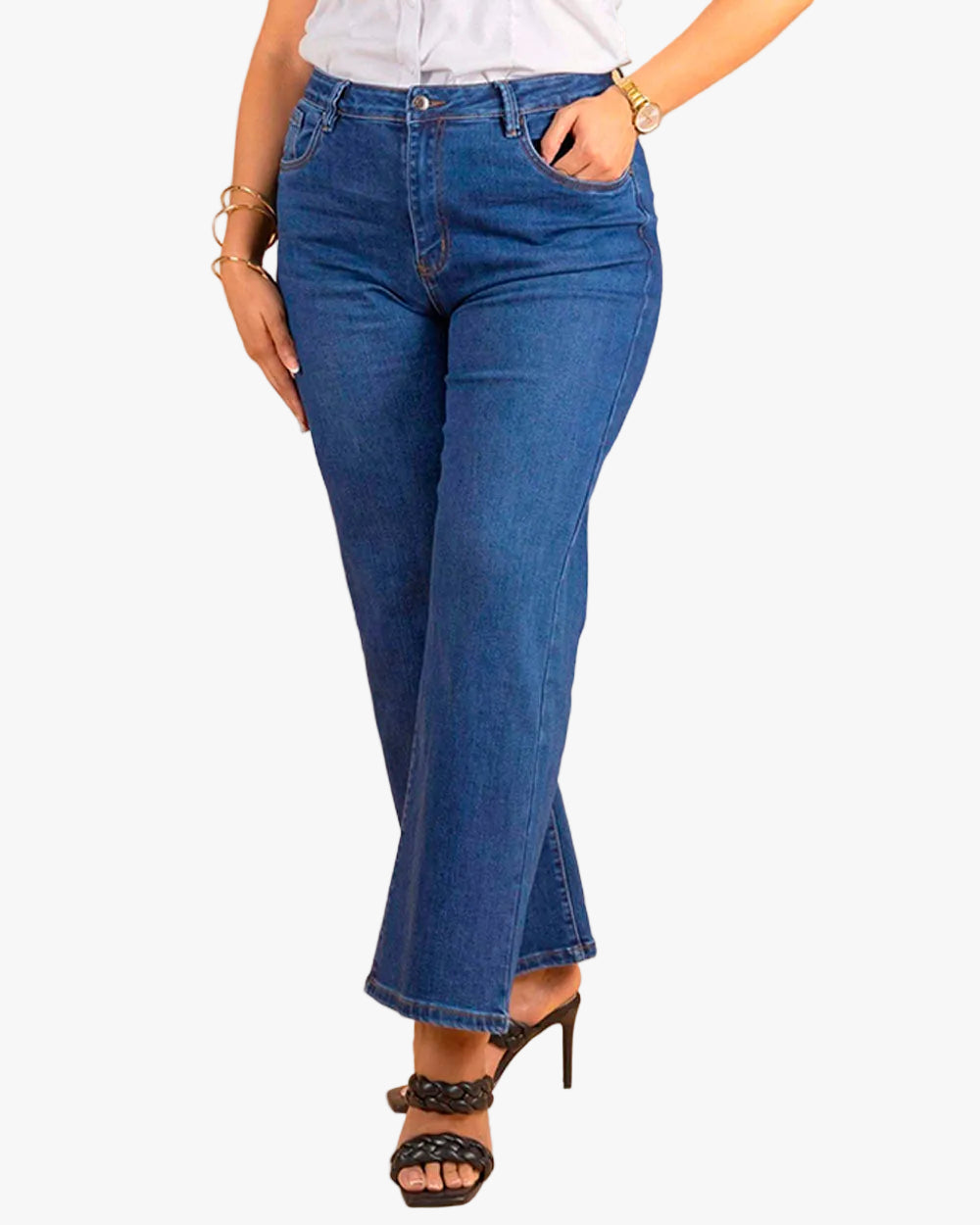 Jean Straight Fit Plus Mujer